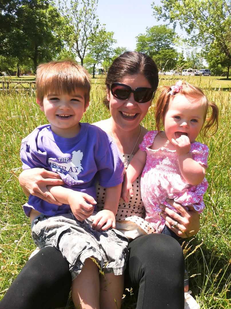 Family time: Spending time with kids at the park during the summer