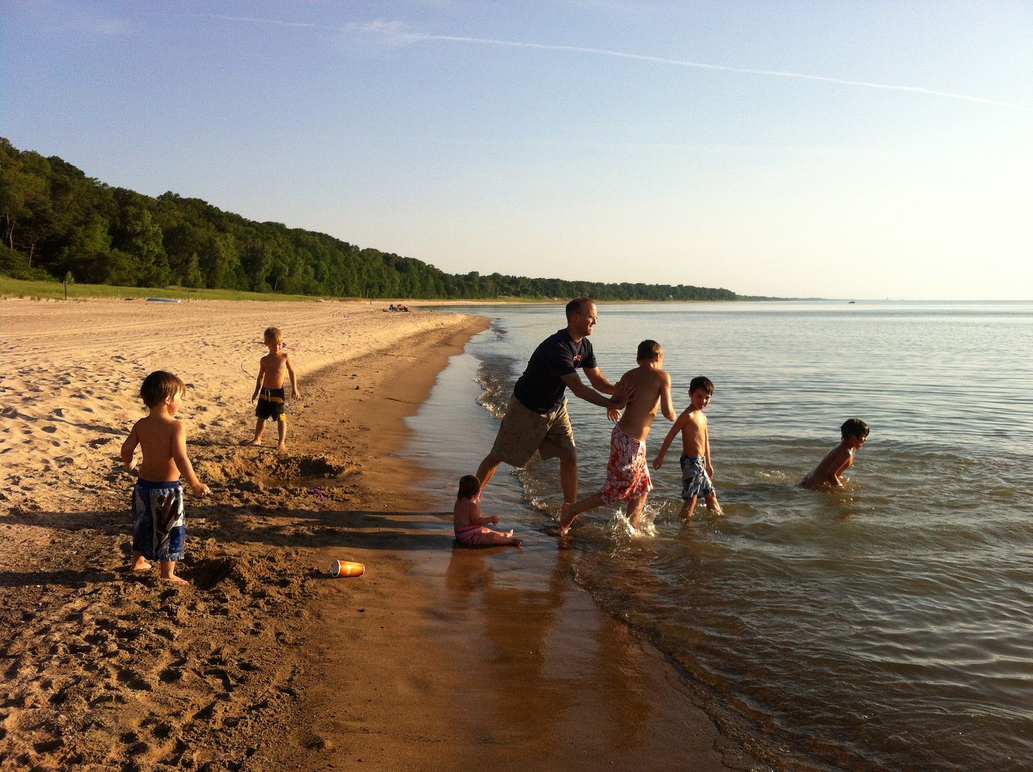 Photography: enjoying the beautiful beach in Lakeside, MI