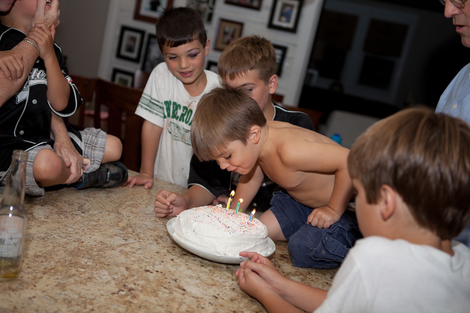 Family time: Celebrating Colins 4th birthday
