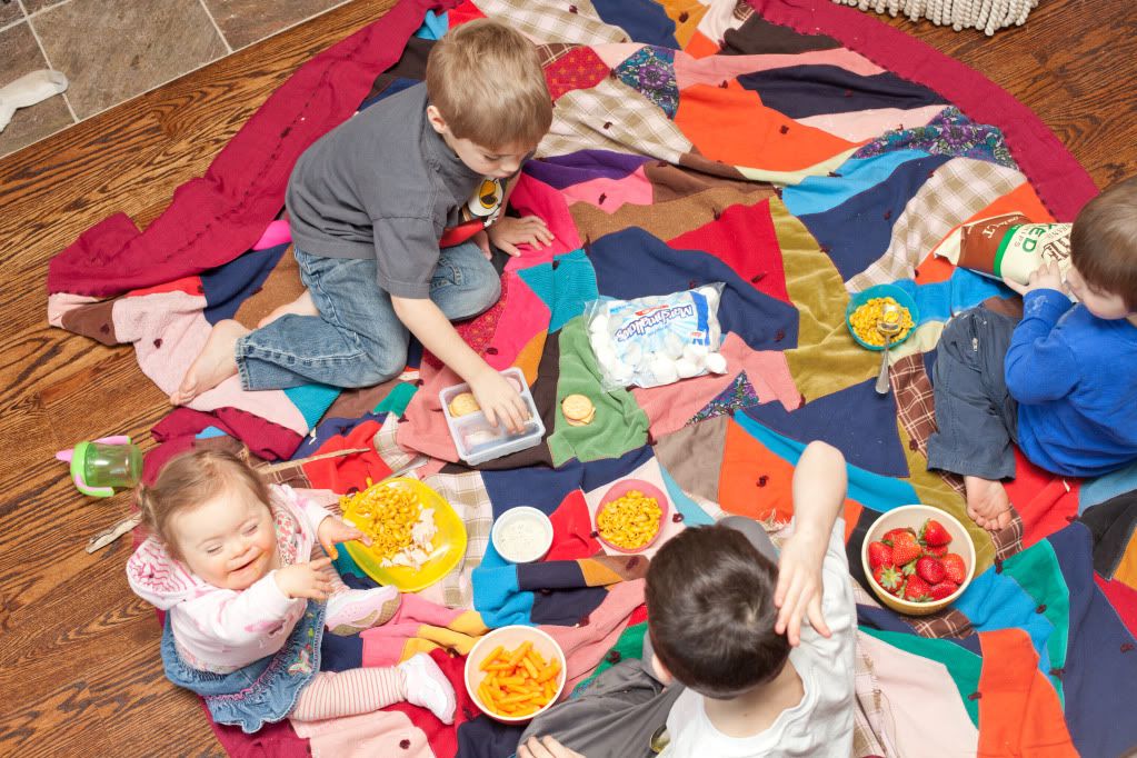 Indoor Picnic: Special Friday lunch time activity