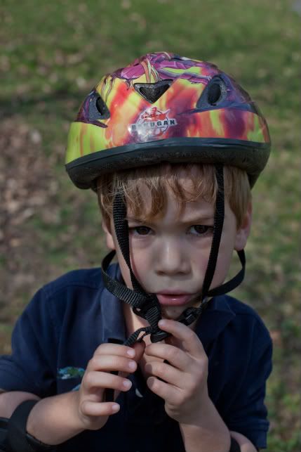 Sean on roller blades