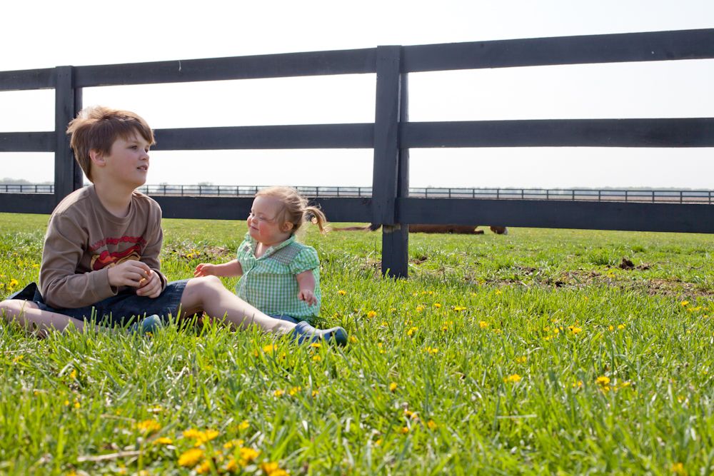 Grandpa's Farm: Riding on Tractor