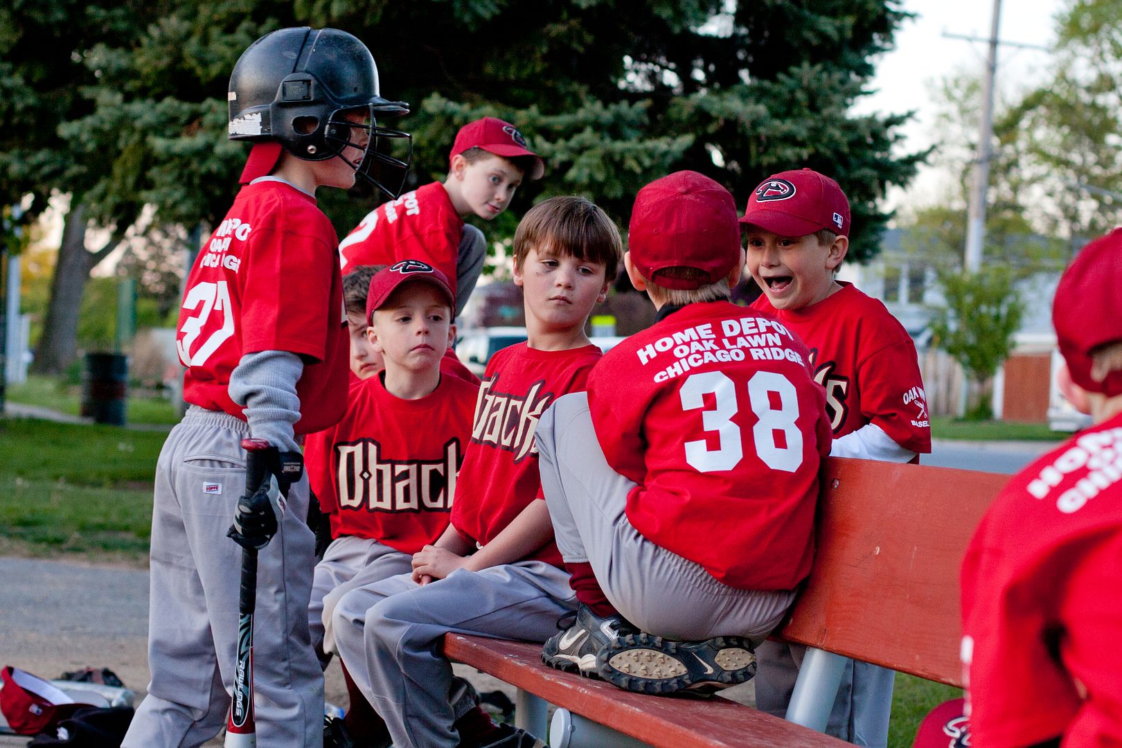 Little League: Our sons first baseball game