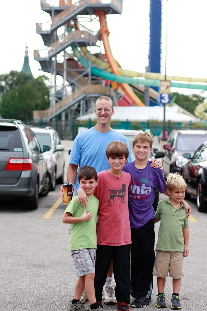 Family time: Six flags trip before school starts