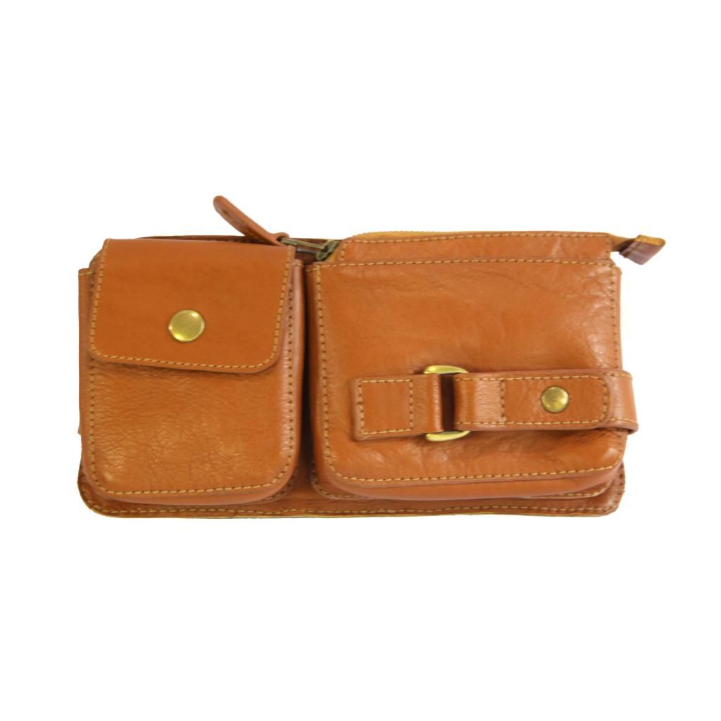 Natalea - Túi da bò  - túi Ipad may tay - da thật nhập khẩu 100% . - 21