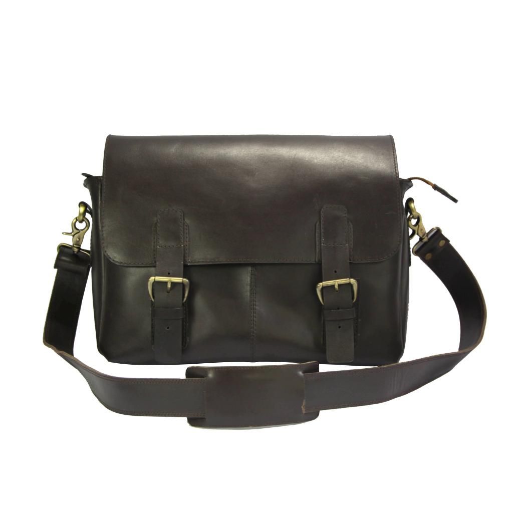 Natalea - Túi da bò  - túi Ipad may tay - da thật nhập khẩu 100% . - 7