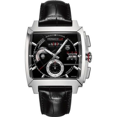 TAG HEUER MONACO LS CALIBRE 12 BLACK TAG-0041