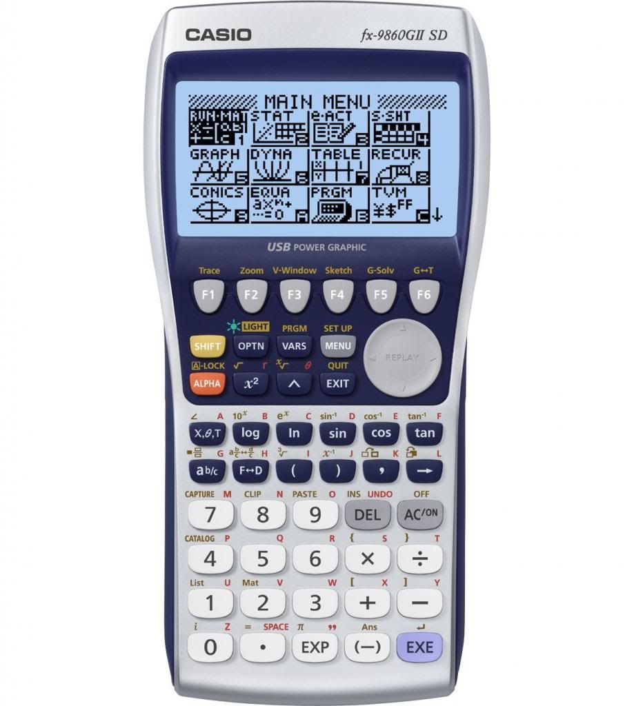 Casio FX-9860GII SD Power Graphic Calculator