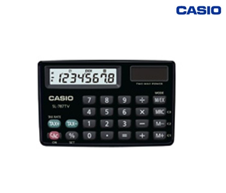 Casio SL-787TV Portable Type Calculator