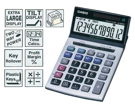 Casio JS-140V 14 Digits Calculator