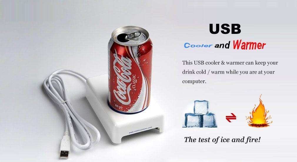 USB Cooler and Warmer for Drinks