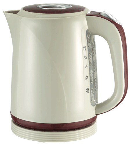 WestPoint WF-989 kettle Concealed Element,1.7 Liter  (Plastic Body)