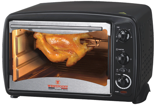 WestPoint Oven Toaster,Rotisserie & BBQ (27 Liter) WF-2610 RK