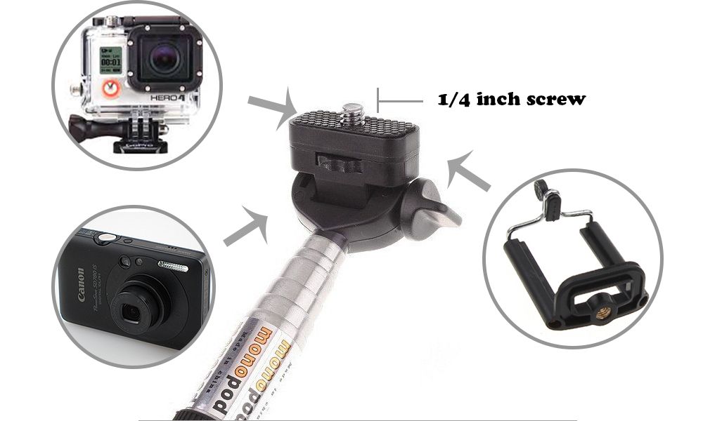 Selfie Stick with Bluetooth Shutter