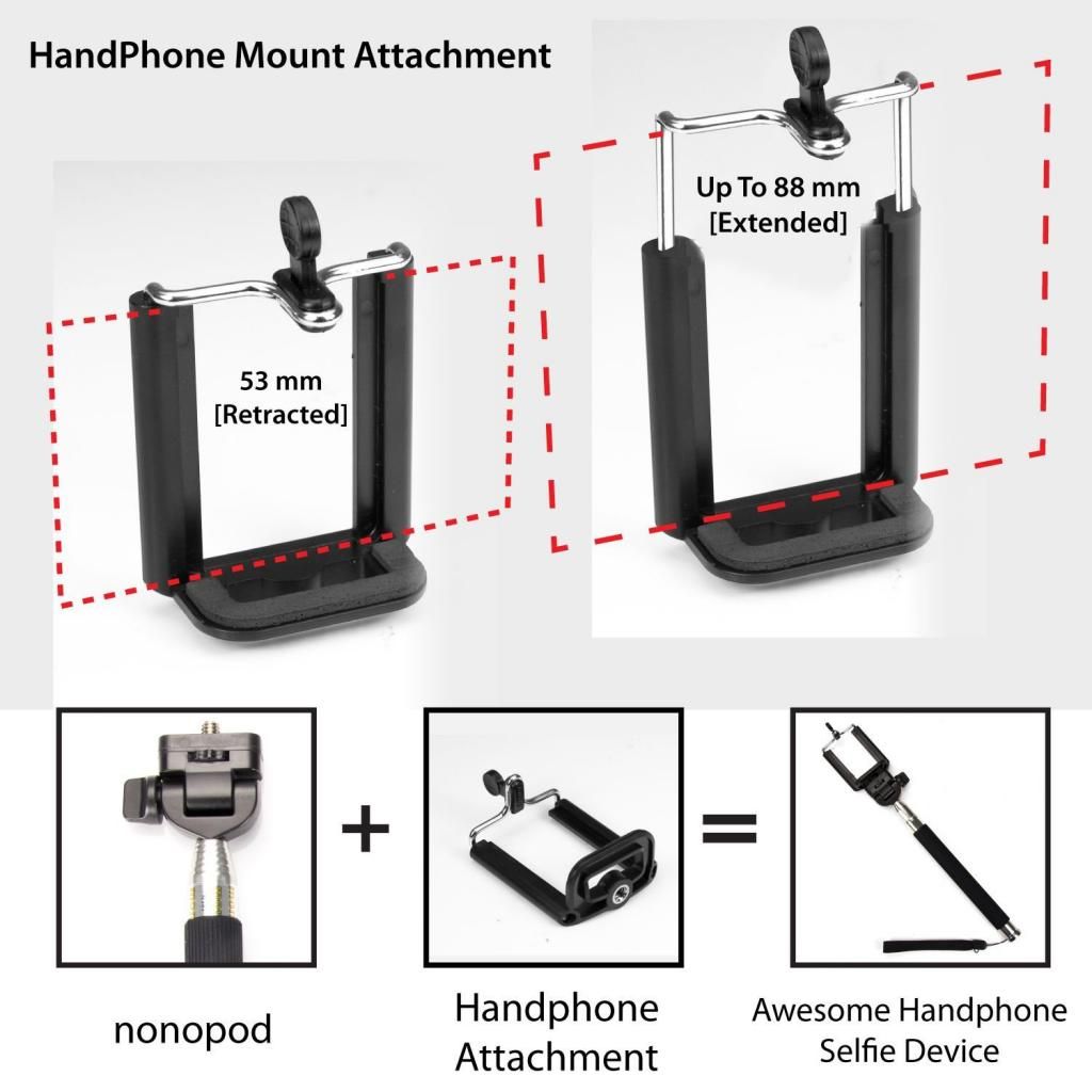Selfie Stick with Bluetooth Shutter