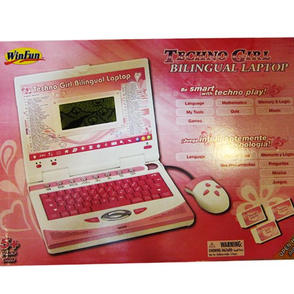 Techno Girl Bilingual Laptop