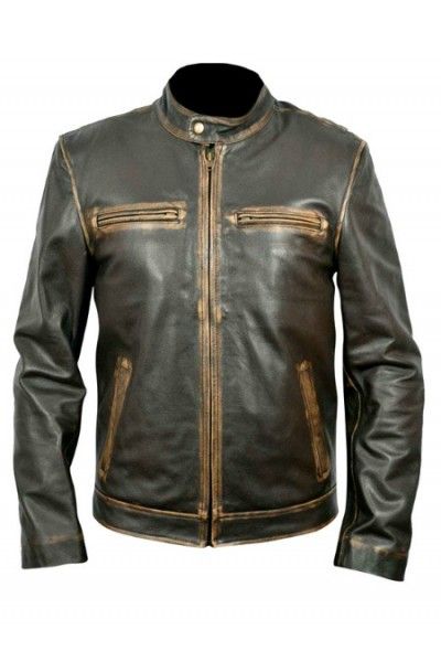 Contraband Mark Wahlberg Chris Farraday Genuine Leather Jacket