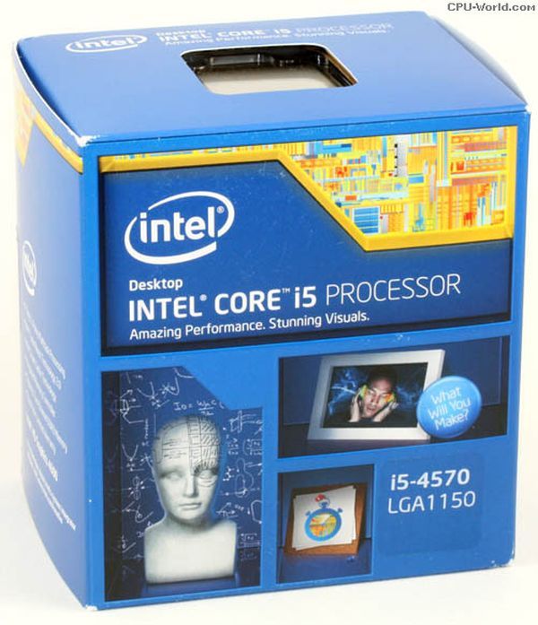 Intel CPU CORE i5-4570 3.20GHZ 6MB LGA1150 4/4 Haswell