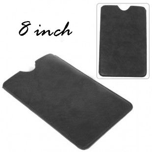 Simple Faux Leather Pouch Case for 8 and 7 inchTablet PC