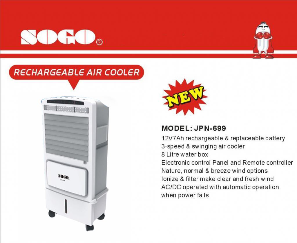 Sogo Rechargeable Air Cooler JPN-699