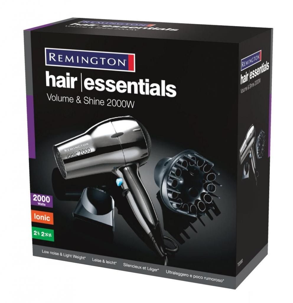 Remington TI 2000 HAIR Essentials Volume&shine Hair Dryer