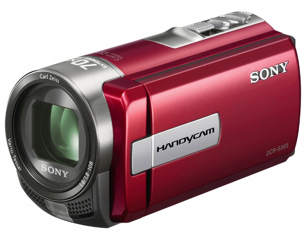 Sony DCRSX65 Handycam Camcorder (Red) price in Pakistan, Sony in