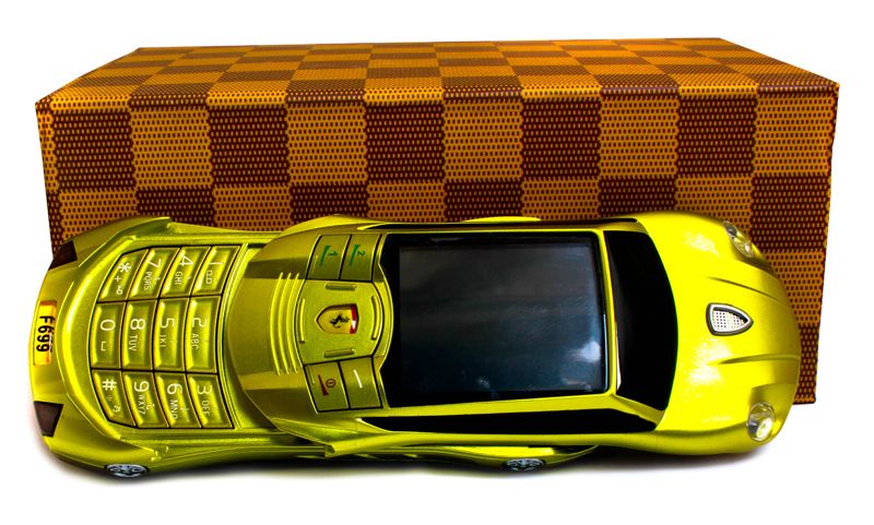 Ferrari F699 Car Shape Slide Mobile Phone