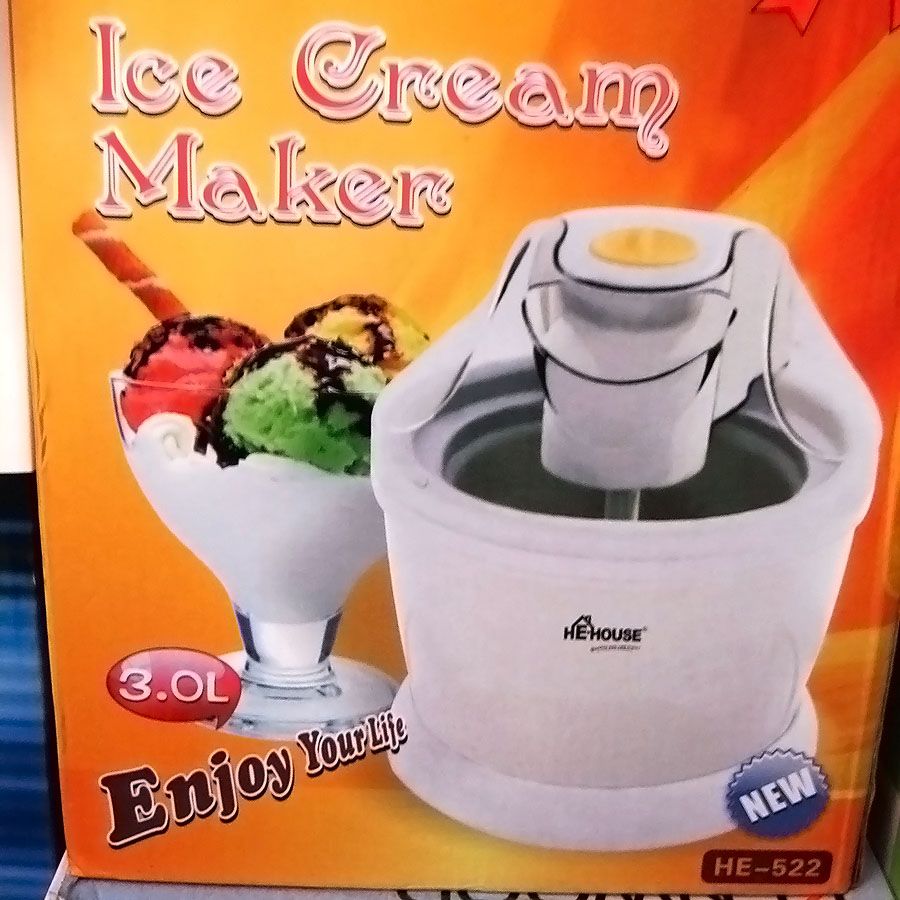 HE House Ice Cream Maker HE522 price in Pakistan at Symbios.PK