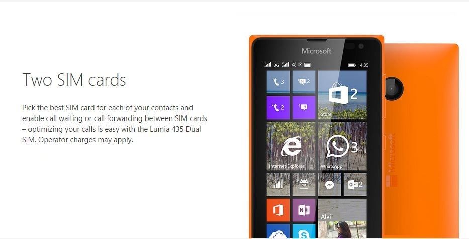 Microsoft Lumia 435 - Official Warranty