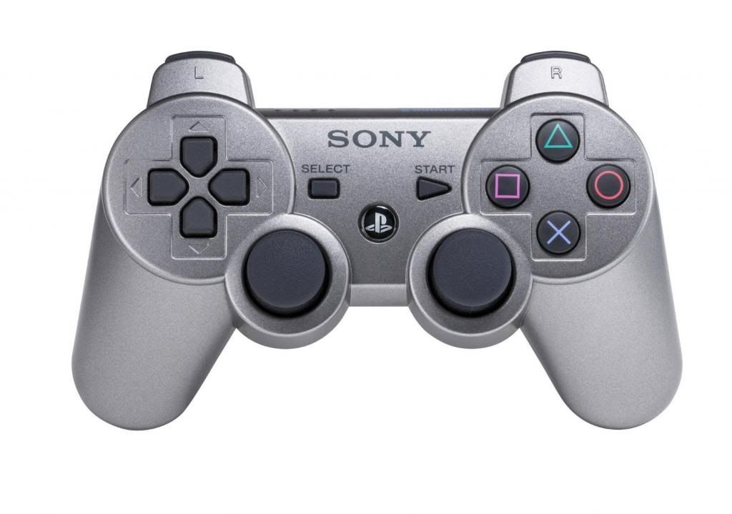 Ps3 Wireless Controller Army Metallic