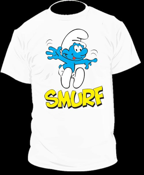 Smurf Design T-shirt Price In Pakistan At Symbios.pk