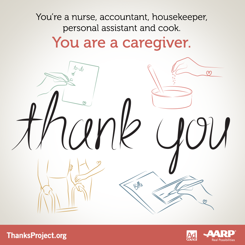 Thank a Caregiver During National Family Caregiver Month  