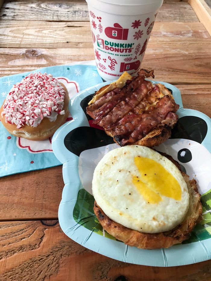 Dunkin' Donuts Holiday Menu Sweet Black Pepper Bacon is Back!