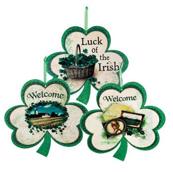 St. Patrick's Day Decor from Dollar Tree