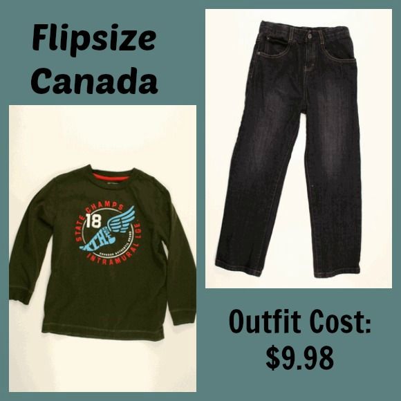 FlipSize Canada Boys Outfit for under $10 FlipSize Canada Boys Outfit for under $10