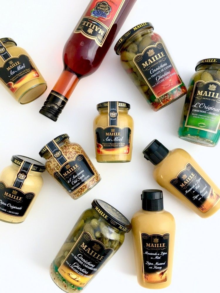 Want to sweeten up your life without adding a ton of calories? Check out five yummy ways to use Maille’s Honey Dijon Mustard!