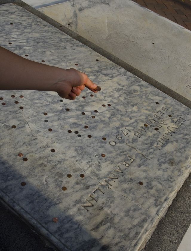 Visit Philly: Toss a penny on Franklin's grave
