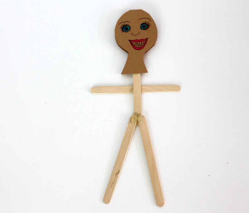 DIY Paper Doll Craft for Kids