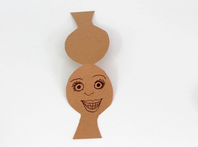 DIY Paper Doll Craft for Kids