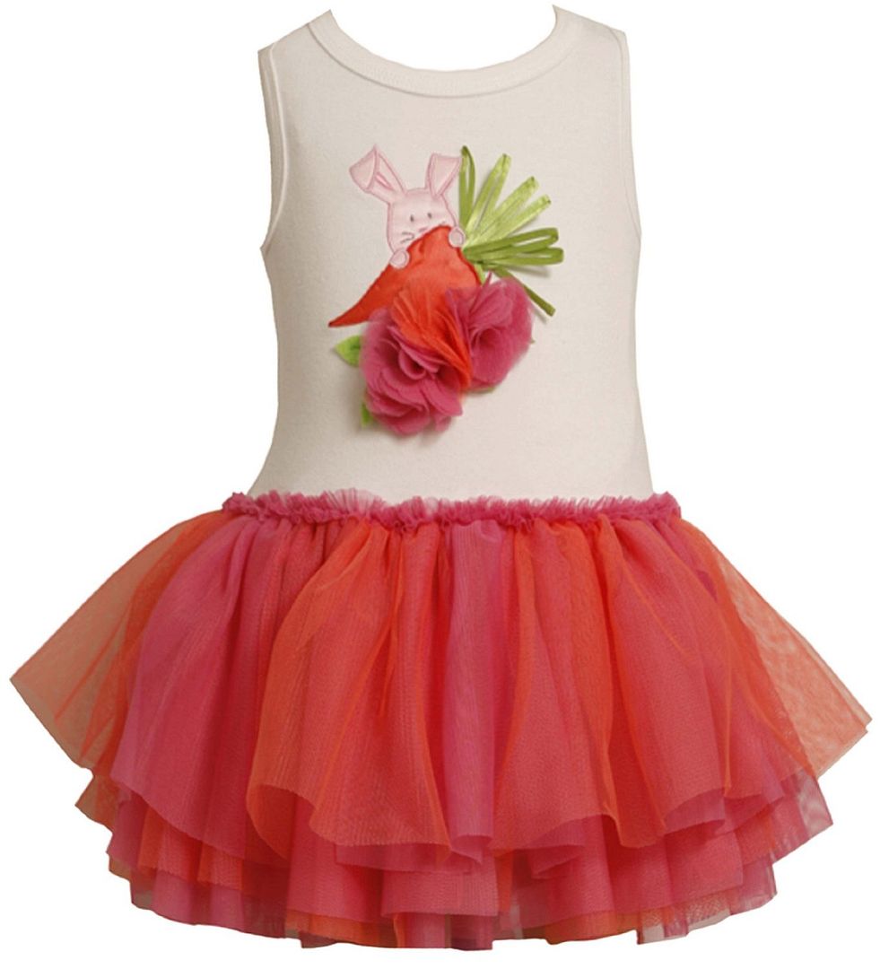 Carrot Dress Easter Bunny Costume for girls