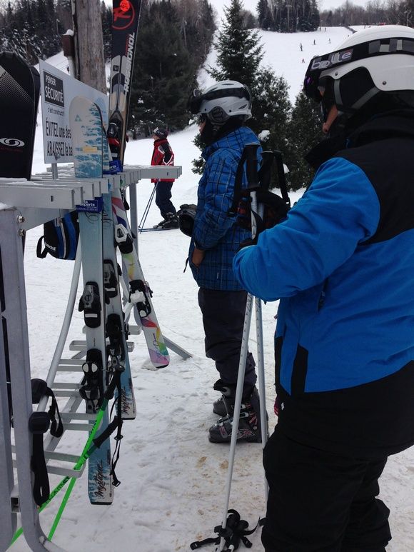 Conquer skiing fers with ski lessons.