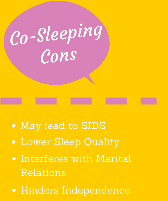 Parenting Tips: Cons of Co-Sleeping With Your Baby Parenting Tips:Cons of Co-Sleeping With Your Baby