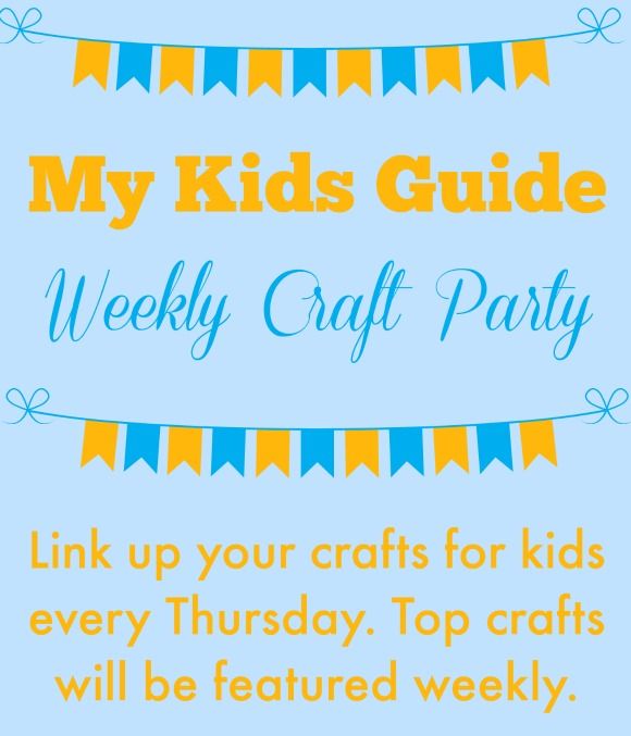 Join our New Weekly Crafts for Kids Party!