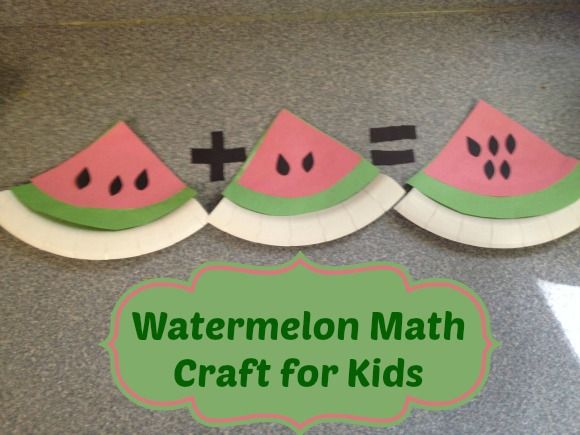 Math Craft for Kids: Wild and Wacky Watermelon Math Games