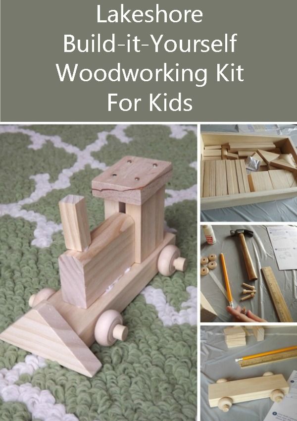  with Lakeshore's Build-It-Yourself Woodworking Kit for kids Review