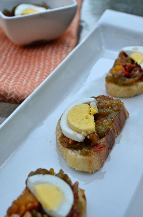 Thanksgiving Appetizer Recipe Grilled Peppers