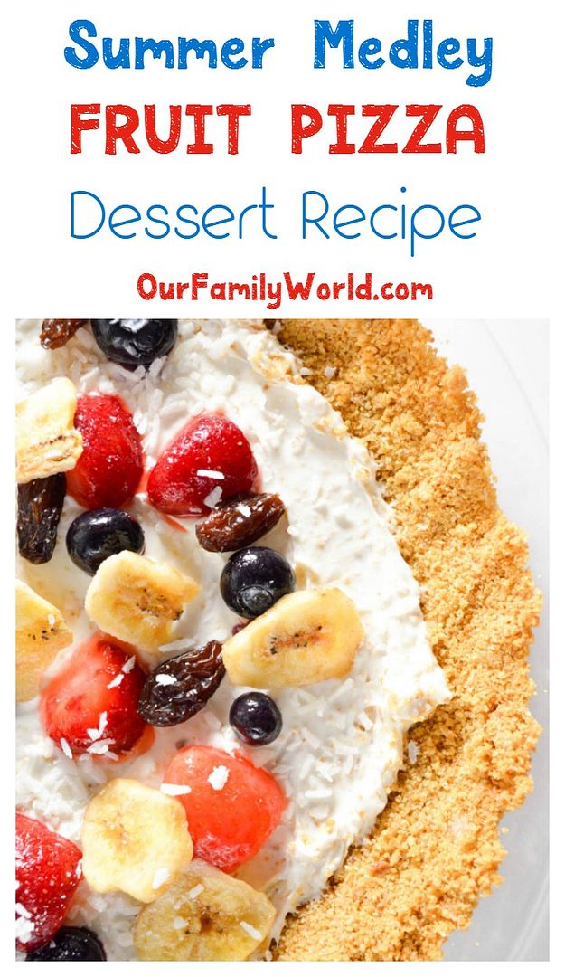 Looking for a healthy dessert idea? How about an easy fruit pizza? They’re so much fun to make and really take advantage of all the delicious summer fruits!