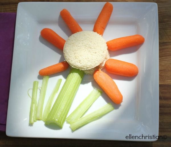 Lunch Recipes for Kids: Flower Sandwiches