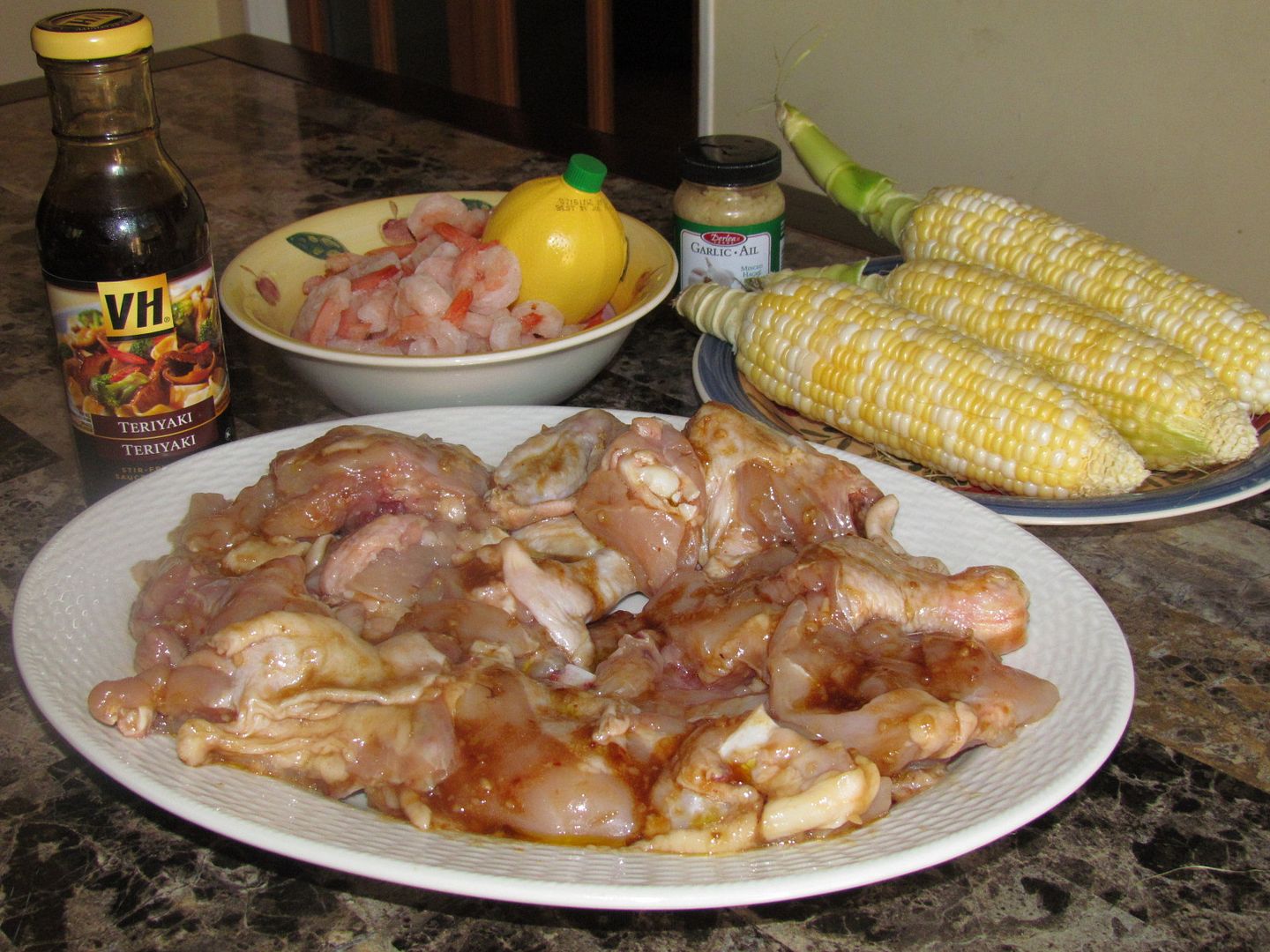Preparing the ingredients