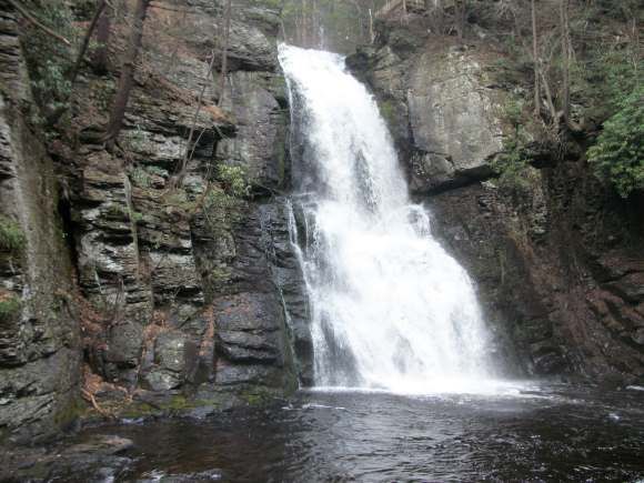 Bushkill Falls Happy 4th of July: Bushkill Falls